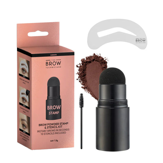 EyeBrow Powder Stamp And Stencil Kit